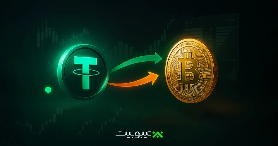 نقش تتر در بازار ارز دیجیتال و تاثیر آن بر قیمت بیتکوین