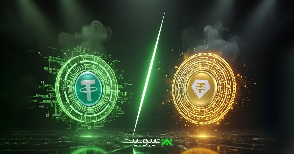 تتر(USDT) بهتر است یا تتر گلد(XAUT)؟ مقایسه استیبلکوین دلار و طلا