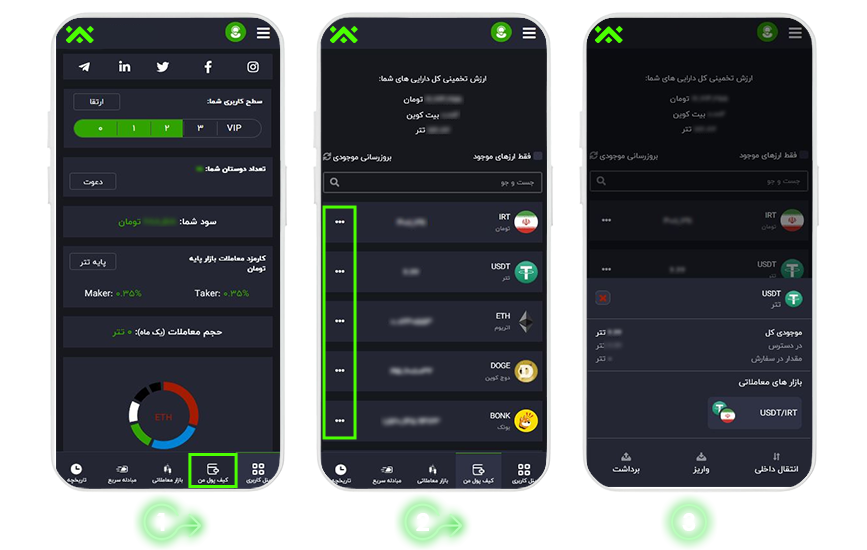 چگونه وارد کیف‌پول شویم؟